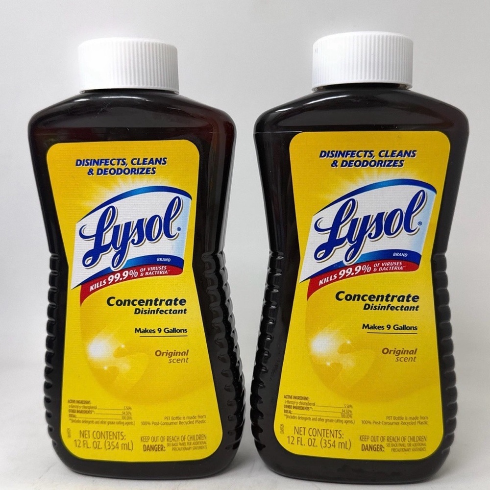 Lysol Concentrate Disinfectant - Yellow